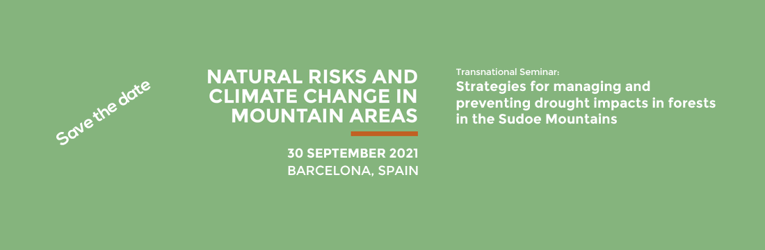 Save the date: Transnational Seminar: Strategies for managing and preventing drought impacts in forests in the Sudoe Mountains